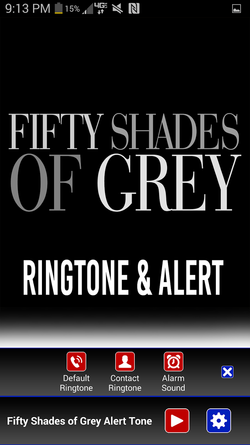 Fifty Shades Of Grey Ringtone Screen 2