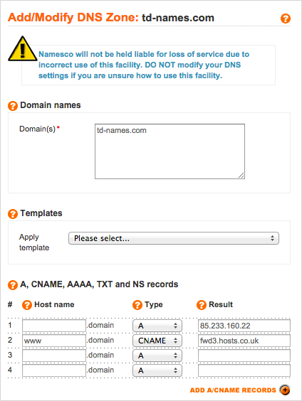 Names.co.uk: Verify your domain - G Suite Admin Help