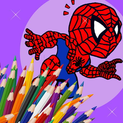 Spidy Coloring Game Kids LOGO-APP點子