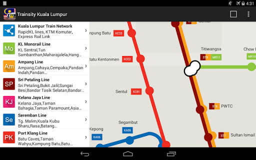 【免費交通運輸App】Trainsity Kuala Lumpur LRT KTM-APP點子