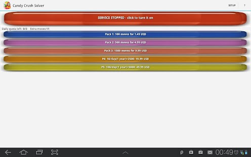 Candy Crush Solver - Android App - AppFutura