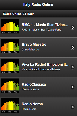 Italy Radios Online