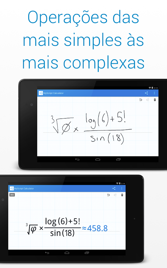 MyScript Calculator - Screenshot