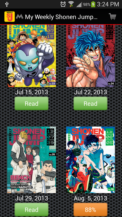 Weekly Shonen Jump Android Apps on Google Play