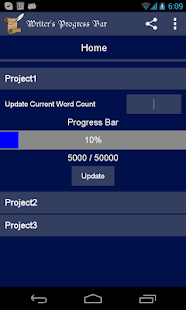 Free Download Writer's Progress Bar Silver APK for Android