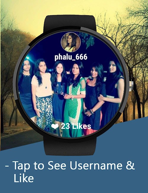 Android application Wear for Instagram screenshort