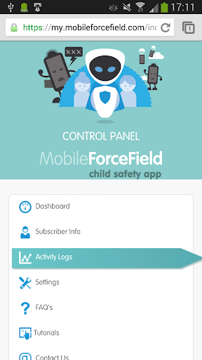 Mobile Force Field Browser