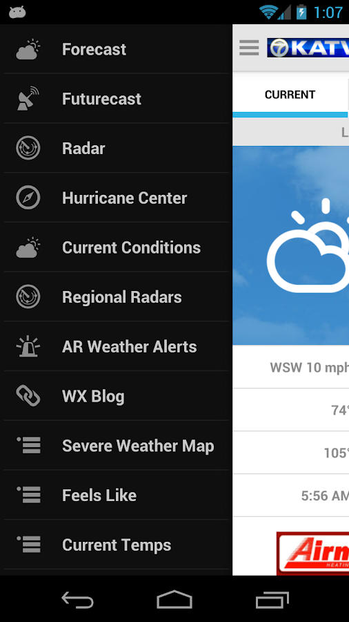 KATV Channel 7 Weather - Android Apps on Google Play