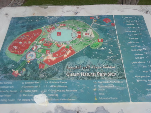 Qurum National Park Plan 