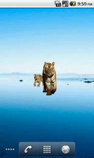 Free Download Tiger with Cub Sticker APK for Android