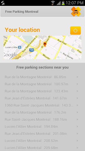 Free Parking Montreal