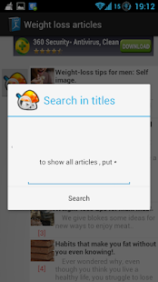 Weight Loss Articles Offline Screenshots 2