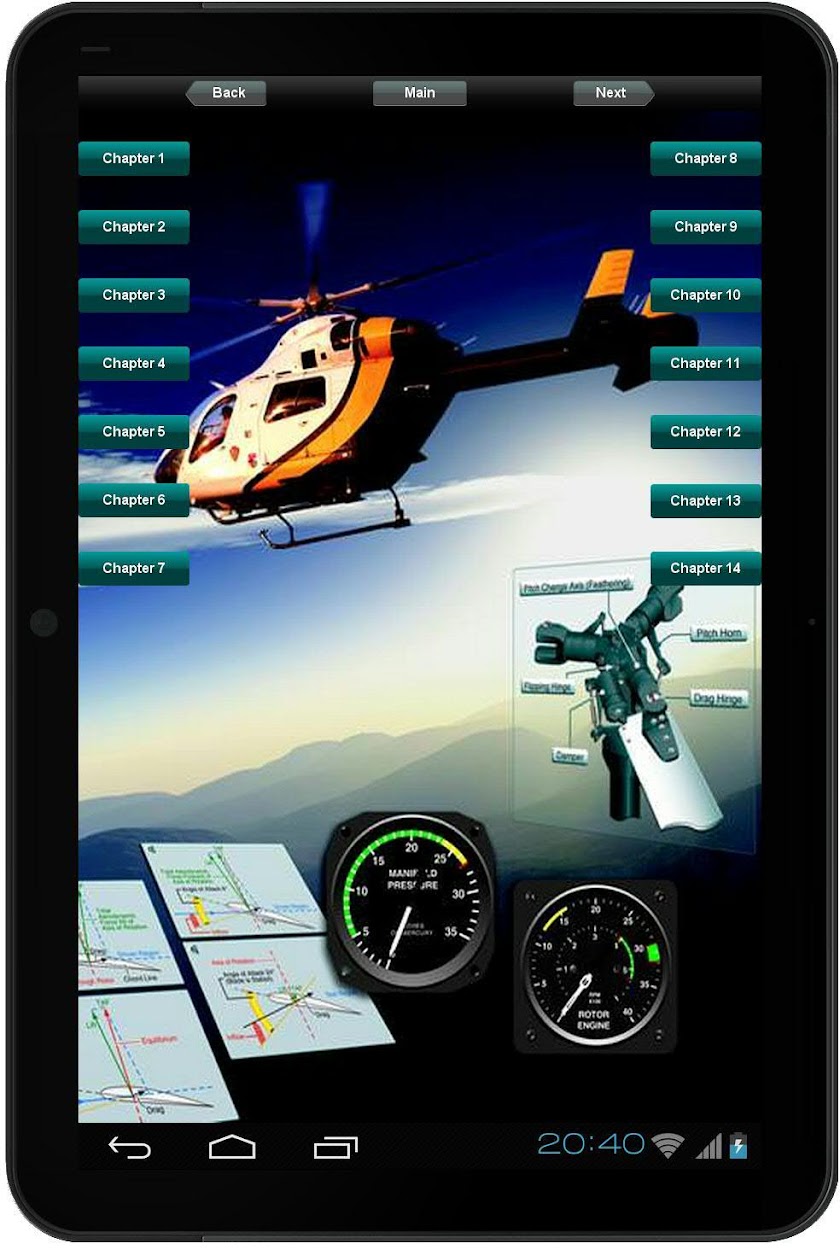 Helicopter Flying Screen 1