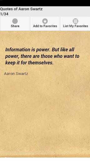 Quotes of Aaron Swartz
