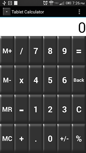 Tablet Calculator Free