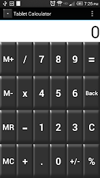 Tablet Calculator Free poster 1