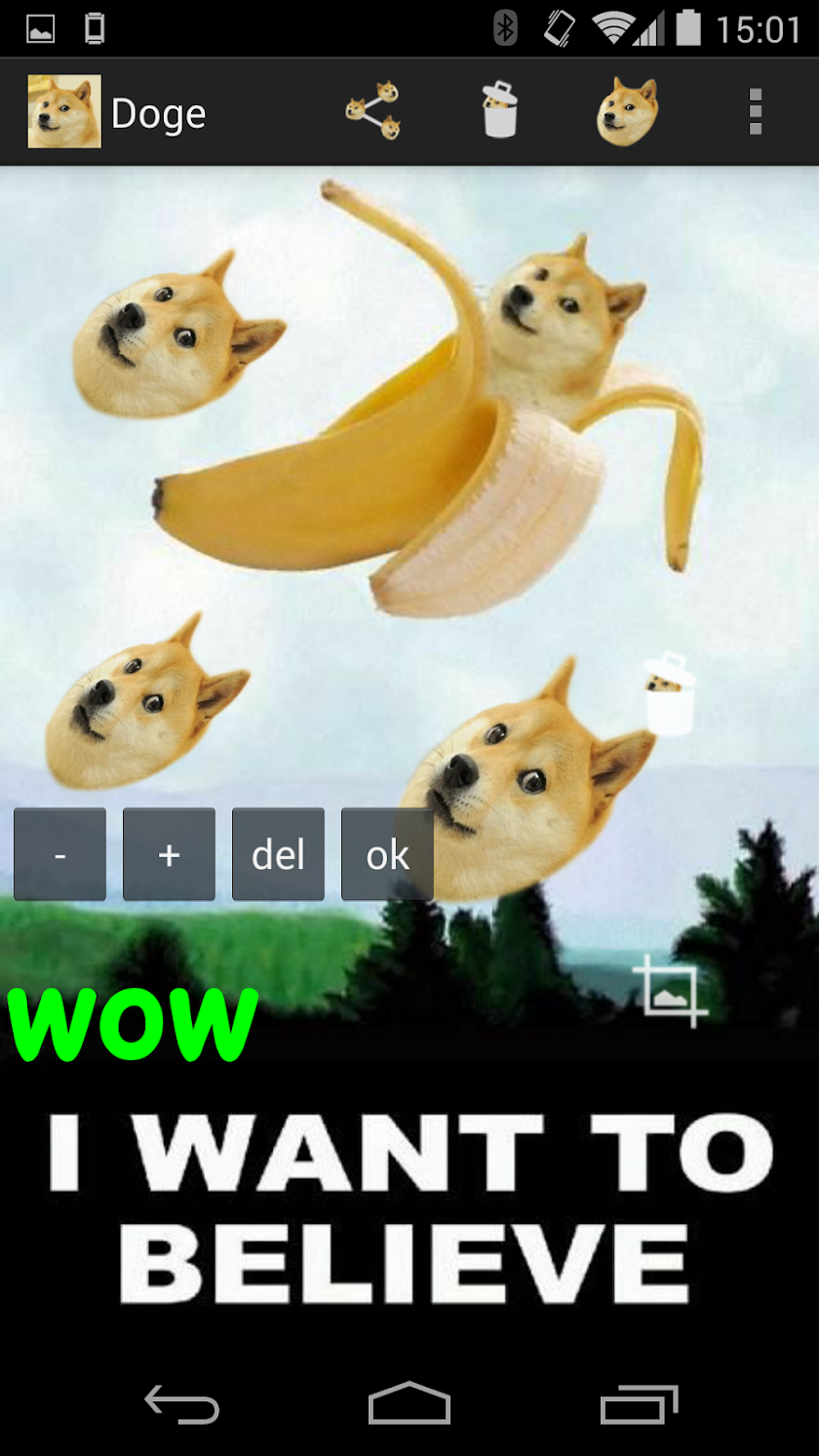 Doge Meme Creator Screen 3