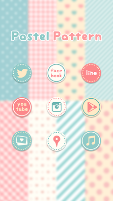 かわいいきせかえ壁紙 ピンクとミントの春色パステル Androidアプリ Applion