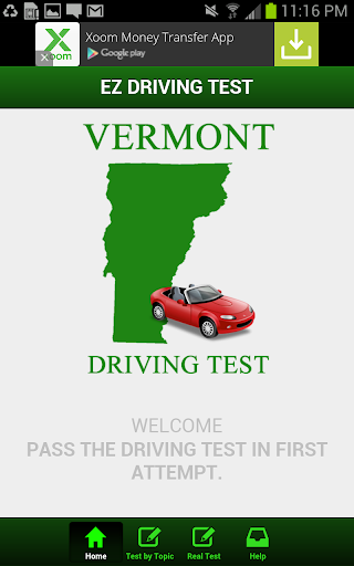 Vermont Driving Test