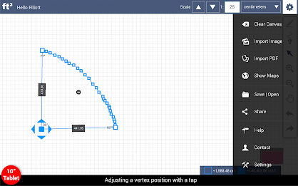 Area Calculator ✏️ Images - Maps - SketchAndCalc™ poster 13