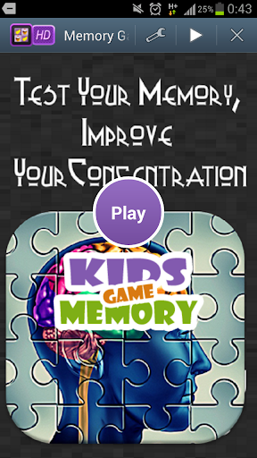 Improve Your Memory Game