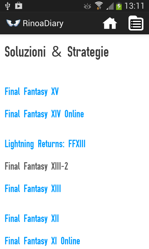 Rinoa's Diary - screenshot