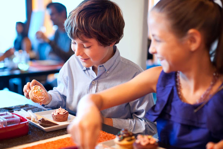 Celebrity Silhouette's chefs will ensure that your children enjoy their dining experience, too.