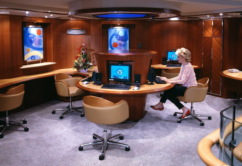 Until now, most cruise lines' Internet connectivity has been fairly awful. Royal Caribbean has been leading the charge to change that, with upgrade to its ships' networks to increase bandwidth speeds, enhance wireless availability and bring high-speed Internet to its newest ships through a new generation of low-orbiting satellites.