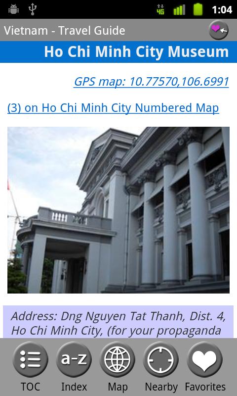 Vietnam -  Travel Guide Screen 3