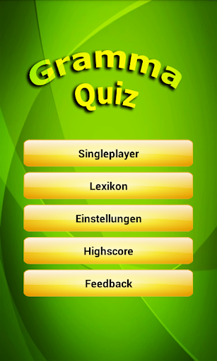 GrammaQuiz Deutsche Grammatik