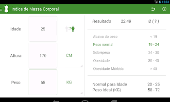 Peso Ideal Portugues