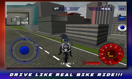 911 Police Motorcycle Cop Sim