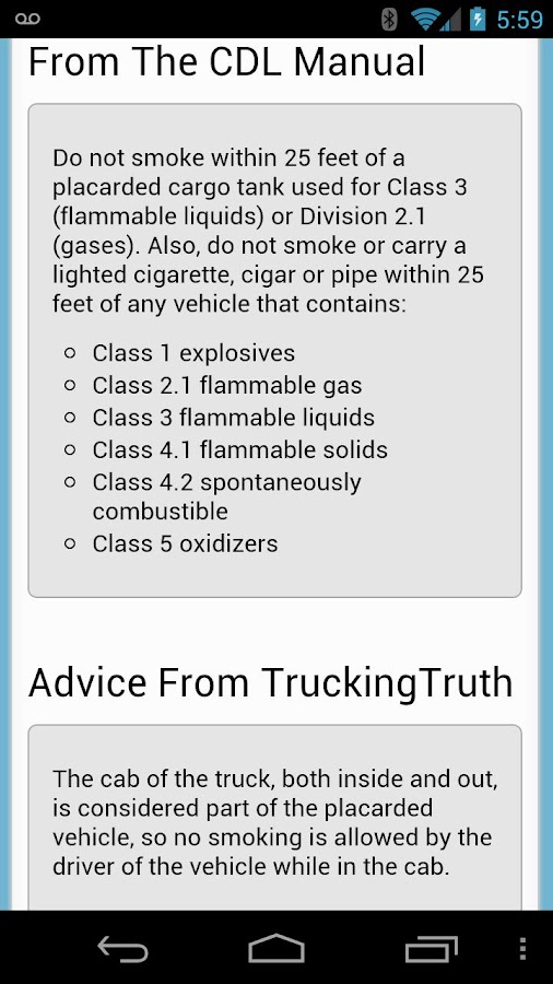 The road multiple choice questions