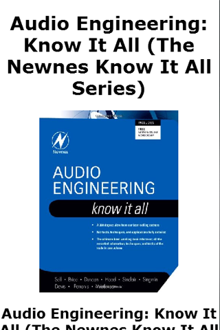 免費下載書籍APP|Audio Engineering Books app開箱文|APP開箱王