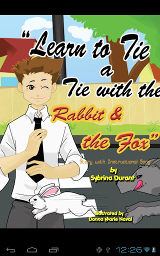 Tie A Tie With Rabbit And Fox