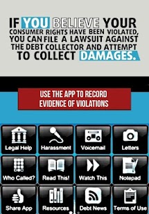 End Debt Collector Harassment Screenshots 1