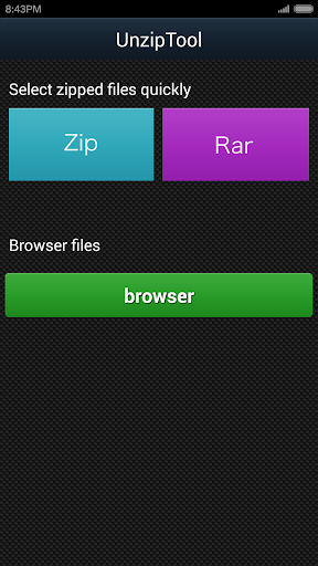 Unzip Tool