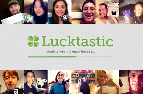 Android application Lucktastic screenshort