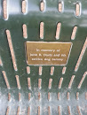 John R. Davis Memorial Bench