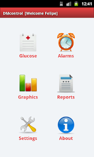 Android application DMcontrol Premium - Diabetes screenshot