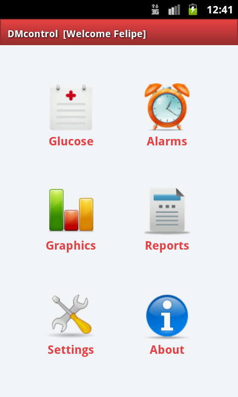Android application DMcontrol Premium - Diabetes screenshort