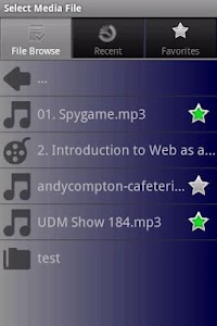 Blue Media Player Control screenshot 3