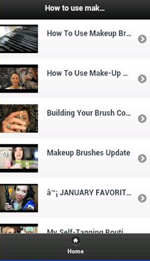 【免費媒體與影片App】How to use makeup brushes-APP點子