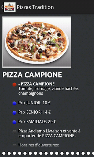 【免費購物App】Pizza Andiamo Paris12-APP點子