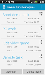 Time management - screenshot thumbnail