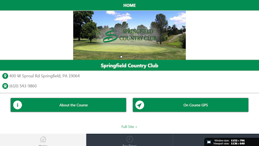 Springfield Township Golf