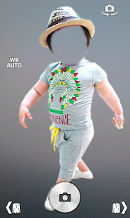 Kid Boy Fashion Photo Montage - náhled