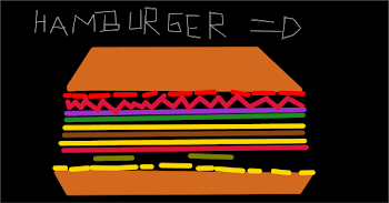 Hamburger Drawing 1