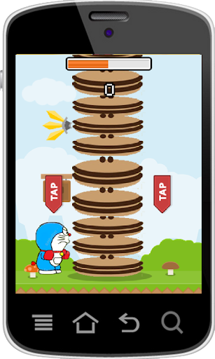 Timber Doraemon Dorayaki Tower