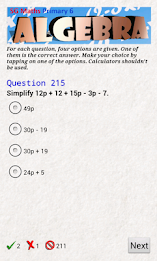 SG Maths Primary 6 Algebra poster 4
